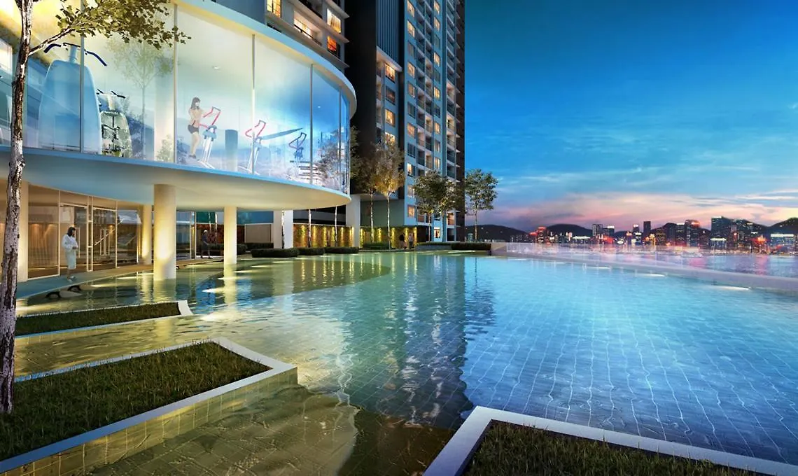 Apartmán Woodsbury Suite @ Penang Sentral Butterworth