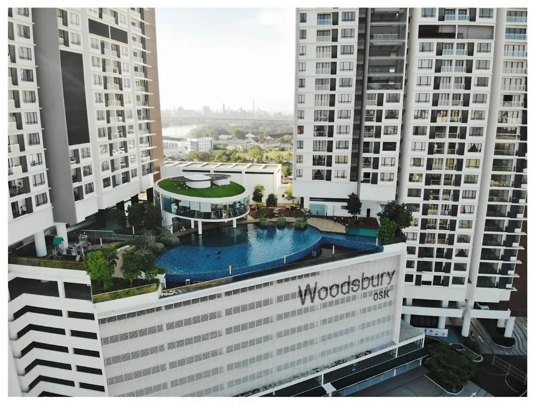 Woodsbury Suite @ Penang Sentral Butterworth Apartmán