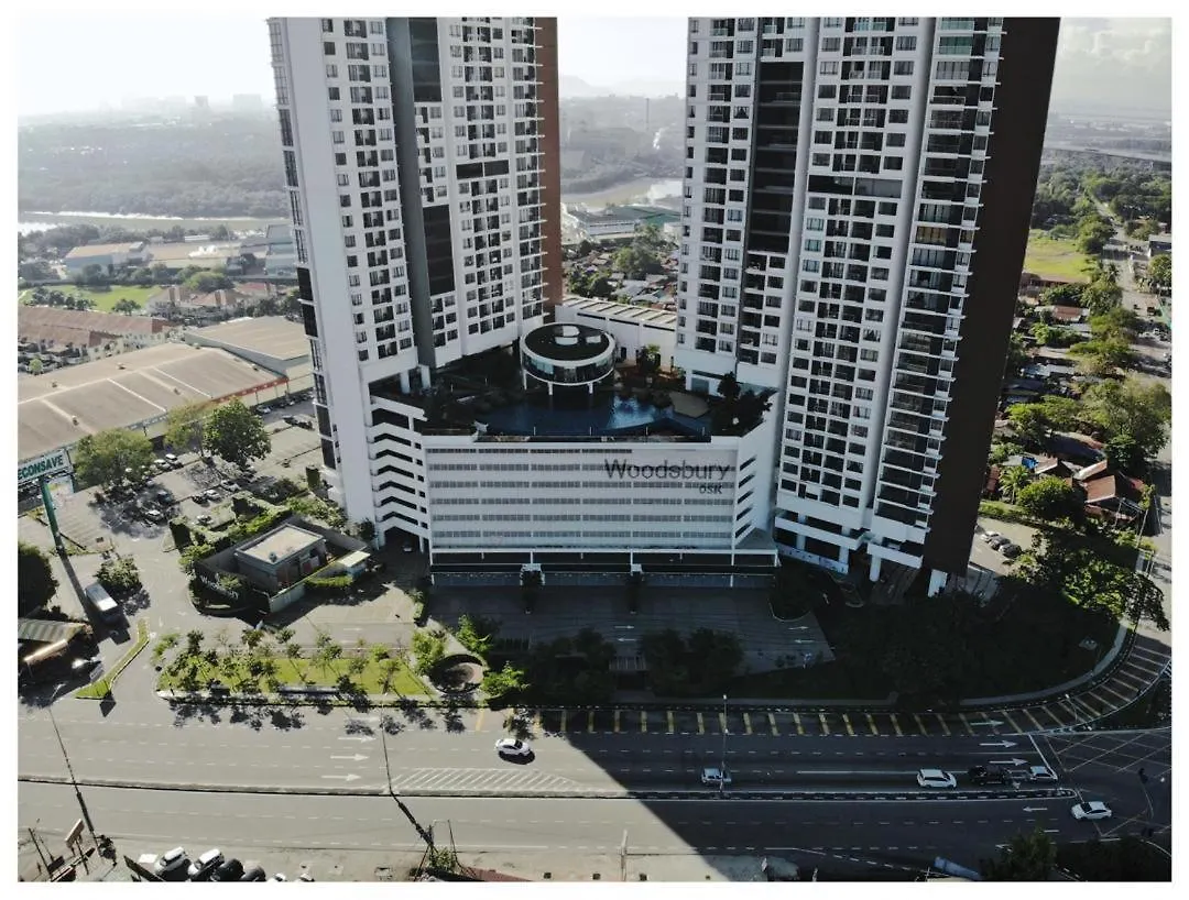 Woodsbury Suite @ Penang Sentral Butterworth Apartmán